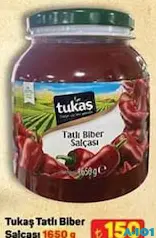 TUKAŞ TATLI BİBER SALÇASI 1650 G